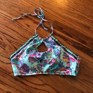 NWOT sample size Ocean Avenue bikini halter top